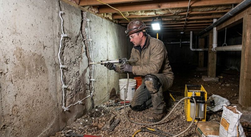 Basement Foundation Repair in Charlotte, NC