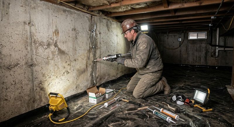 Basement Foundation Repair in Locust, NC