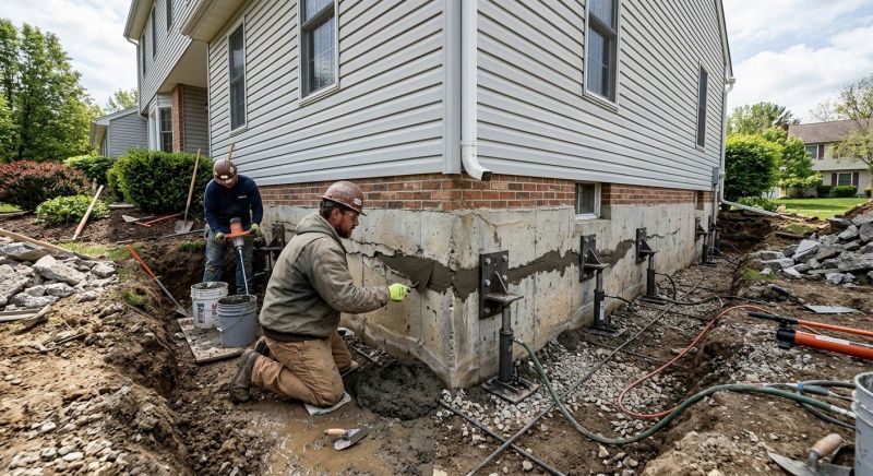 Basement Foundation Repair in Matthews, NC