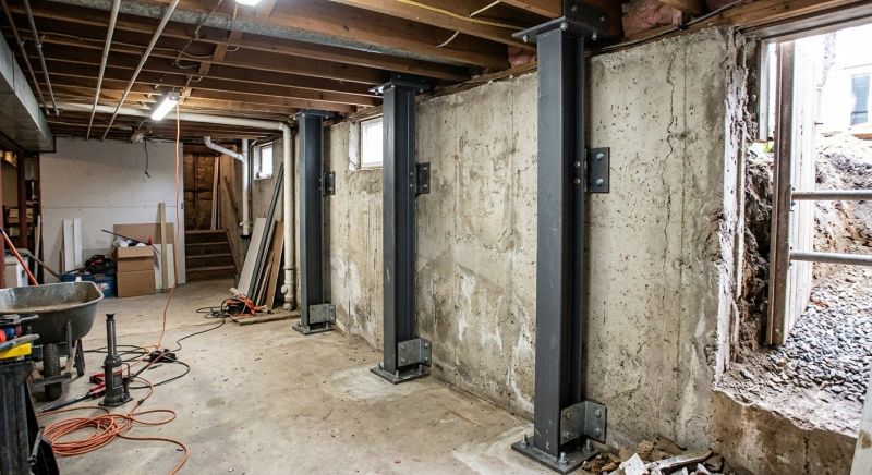 Basement Stabilization in Union County, NC