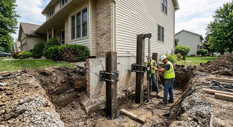 Basement Underpinning in Union County, NC