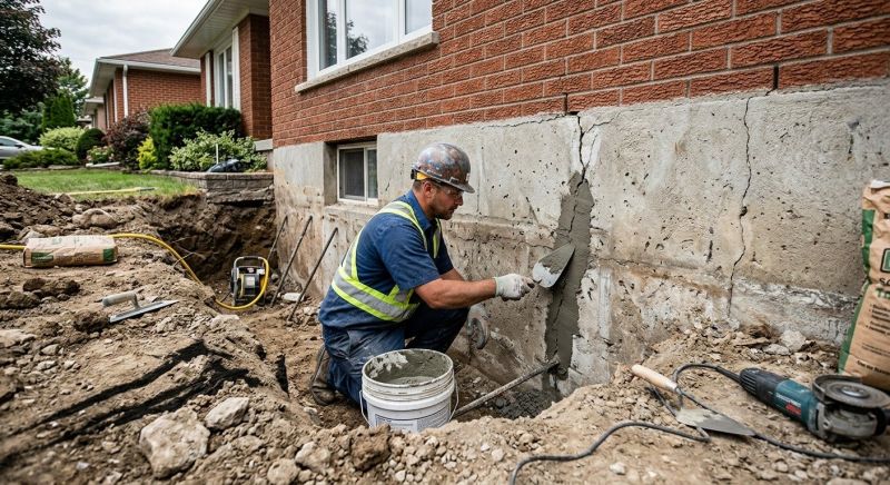 Building Foundation Repair in Wingate, NC