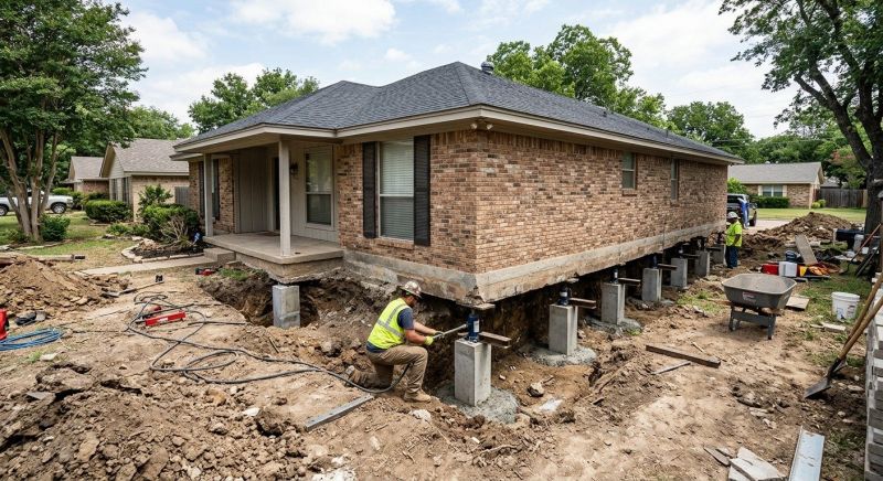 Concrete Foundation Leveling in Matthews, NC