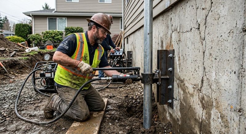 Concrete Foundation Leveling in Wingate, NC