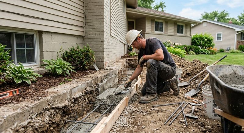 Concrete Foundation Repair in Indian Trail, NC