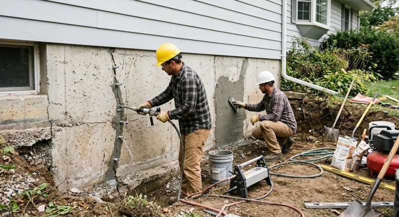 Concrete Foundation Repair in Indian Trail, NC