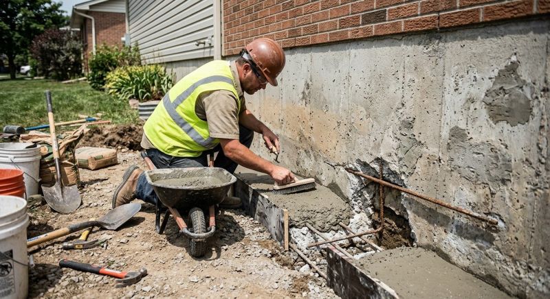 Concrete Foundation Repair in Locust, NC