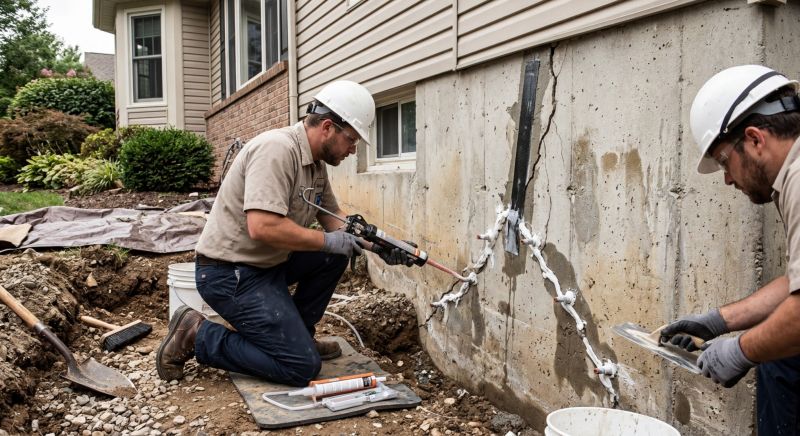 Cracked Foundation Repair in Lancaster, SC