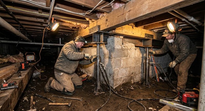 Crawlspace Foundation Repair in Lancaster County, SC