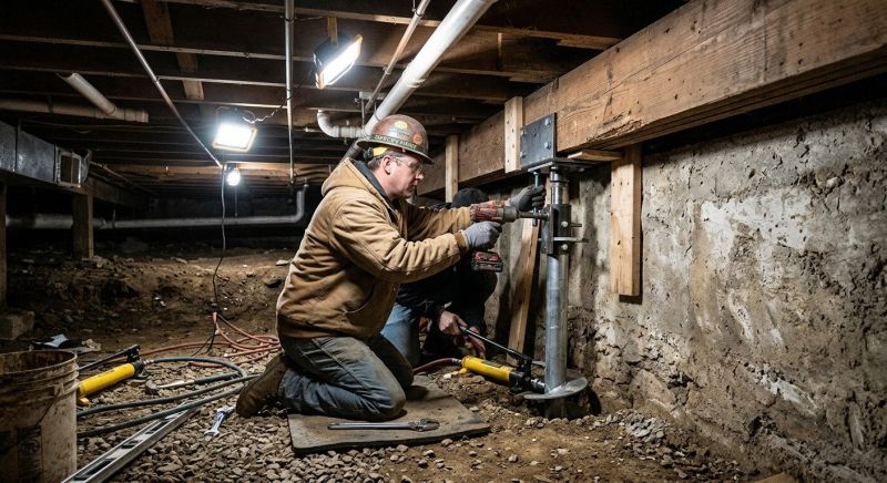 Crawlspace Foundation Repair in Midland, NC