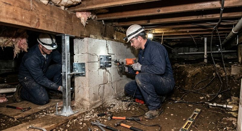 Crawlspace Foundation Repair in Pageland, SC
