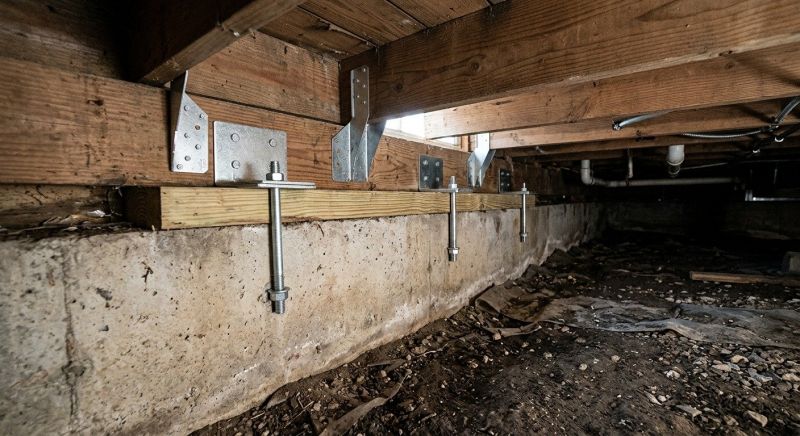 Crawlspace Structural Repair in Union County, NC