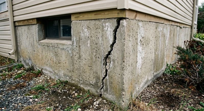 Foundation Crack Repair in Union County, NC