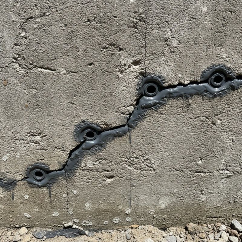 Foundation Crack Sealing in Union County, NC