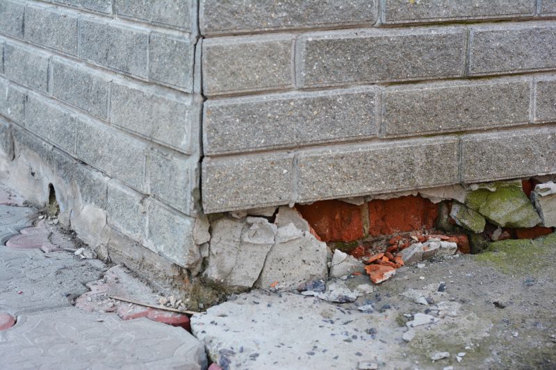 Foundation Damage Repair in Indian Trail, NC
