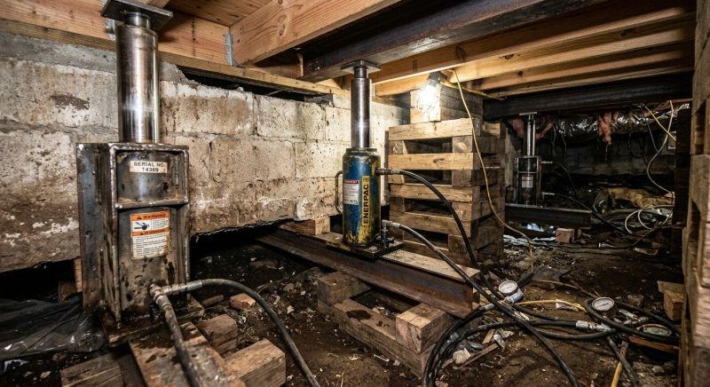 Foundation Jacking in Fort Mill, SC