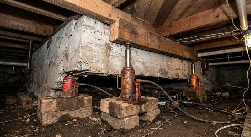 Foundation Jacking in Lancaster County, SC