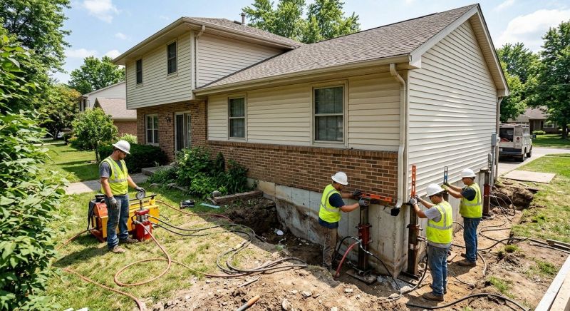 Foundation Jacking in Lancaster, SC