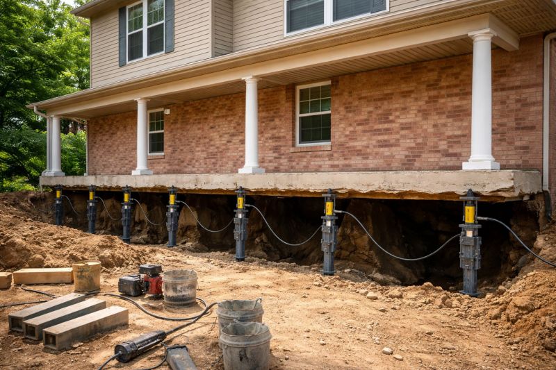 Foundation Jacking in Mecklenburg County, NC