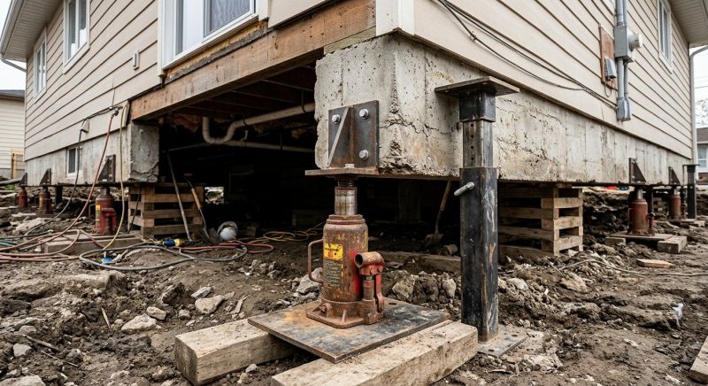 Foundation Jacking in Midland, NC