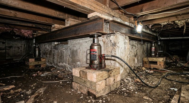 Foundation Jacking in Midland, NC
