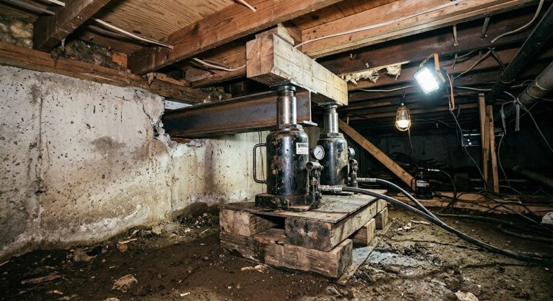 Foundation Jacking in Midland, NC