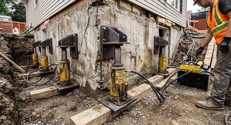 Foundation Jacking in Monroe, NC