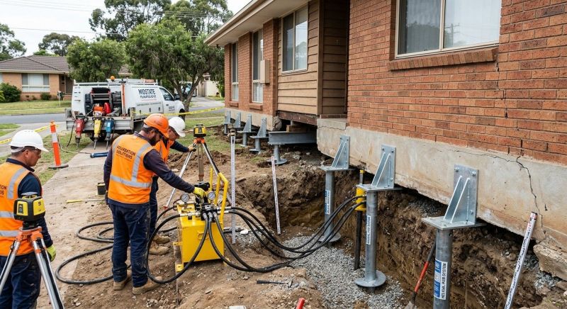 Foundation Jacking in Waxhaw, NC