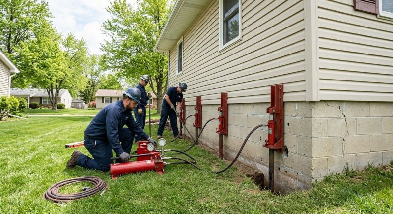 Foundation Jacking in Wingate, NC
