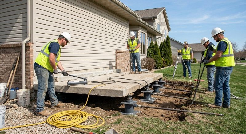 Foundation Lifting in Lancaster County, SC
