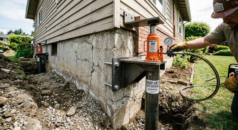 Foundation Lifting in Union County, NC