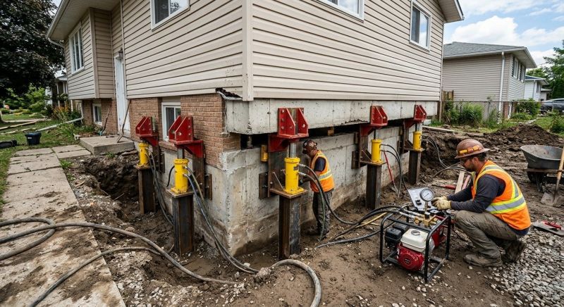 Foundation Lifting in Matthews, NC
