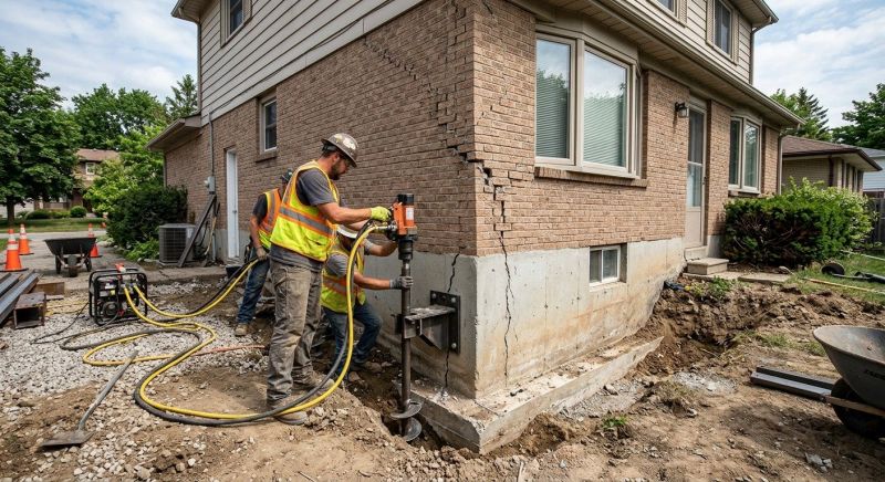 Foundation Lifting in Monroe, NC