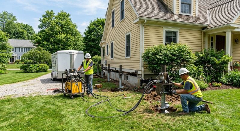 Foundation Lifting in Waxhaw, NC
