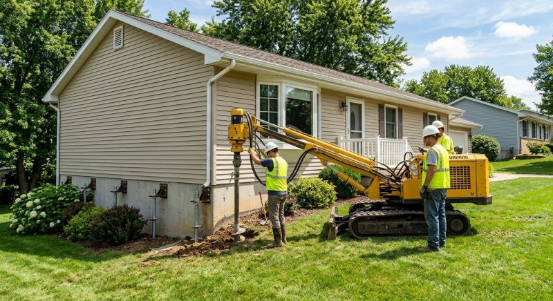 Foundation Raising in Locust, NC