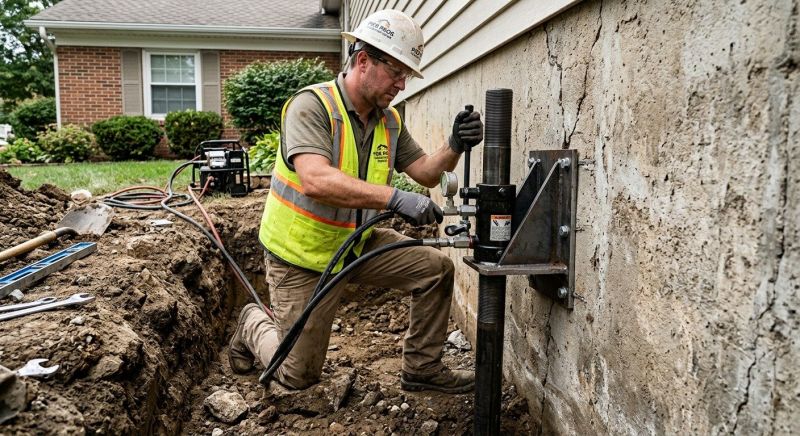 Foundation Releveling in Union County, NC