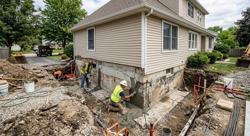 Foundation Renovation in Union County, NC