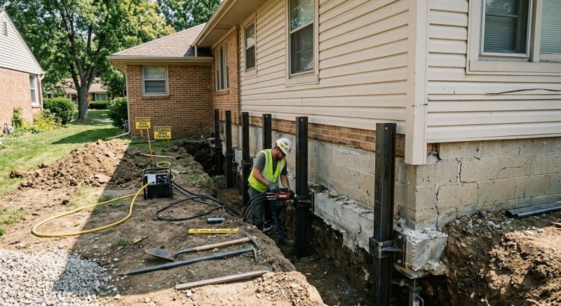 Foundation Renovation in Union County, NC