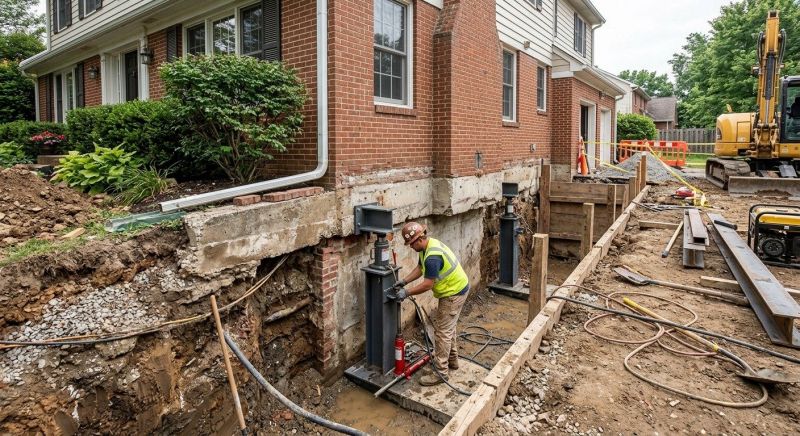 Foundation Repair in Union County, NC