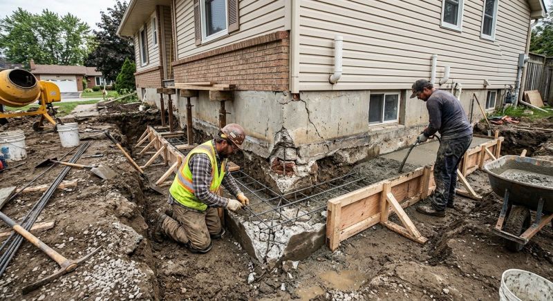 Foundation Repair in Wingate, NC