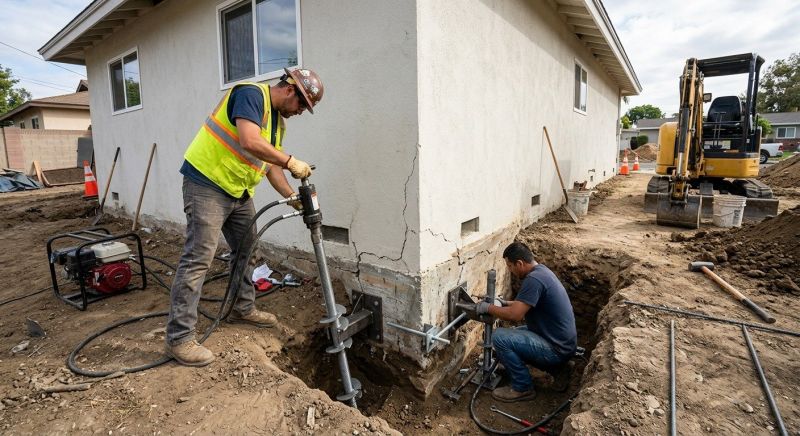 Foundation Stabilizing in Lancaster, SC