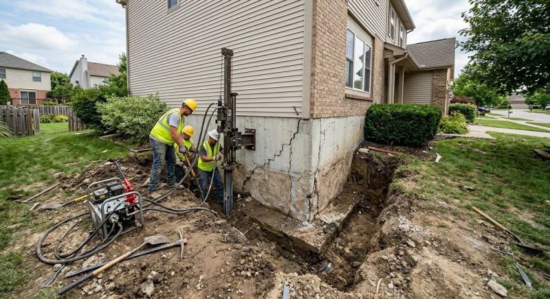 Foundation Stabilizing in Lancaster, SC