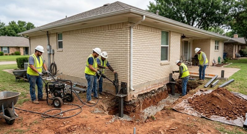 Foundation Stabilizing in Locust, NC