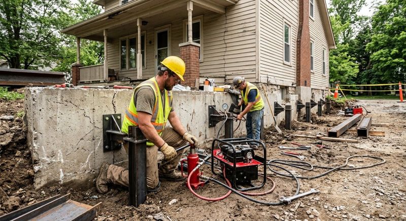 Foundation Stabilizing in Mecklenburg County, NC