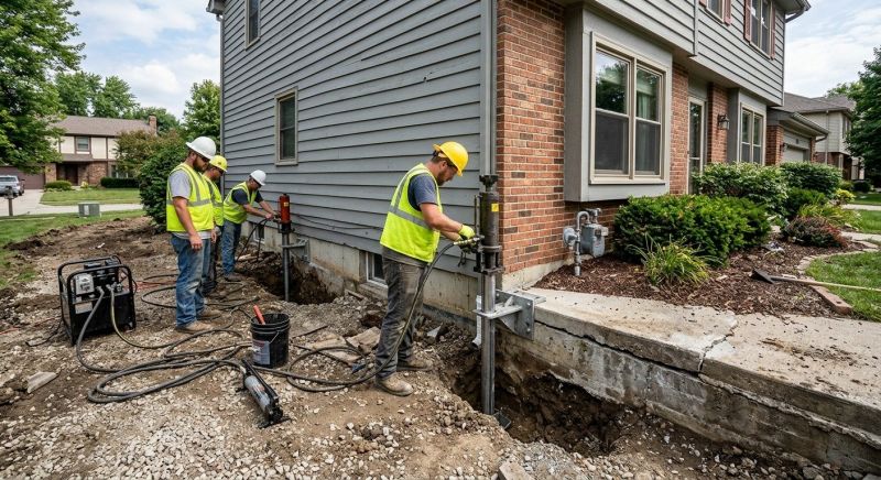 Foundation Stabilizing in Waxhaw, NC