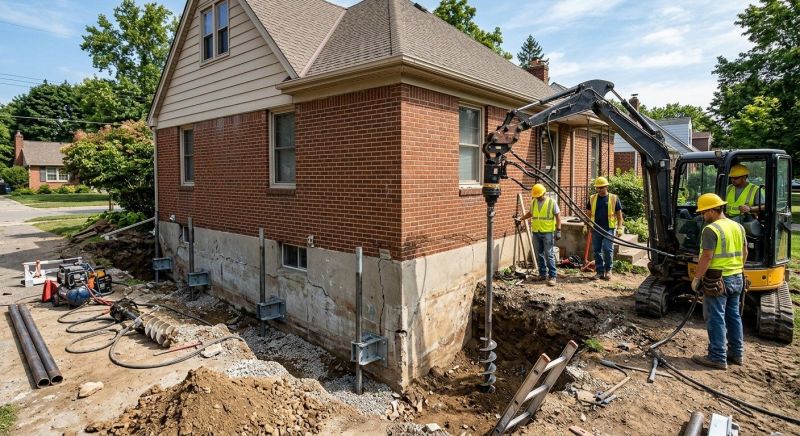 Foundation Stabilizing in Waxhaw, NC