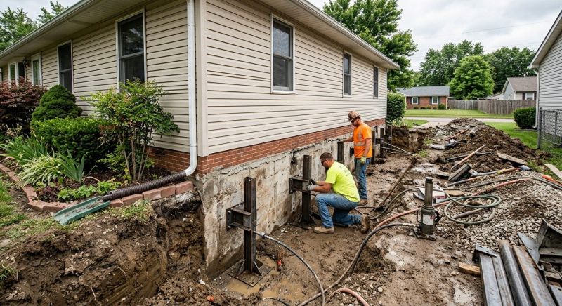 Foundation Stabilizing in Wingate, NC