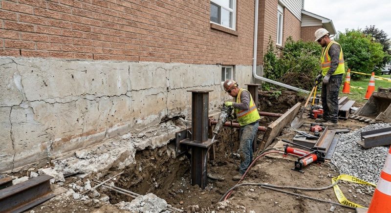 Foundation Structural Repair in Locust, NC
