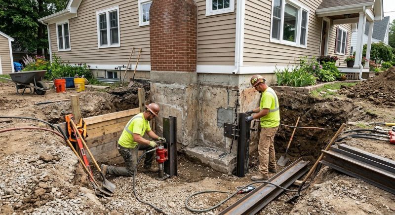 Foundation Structural Repair in Locust, NC