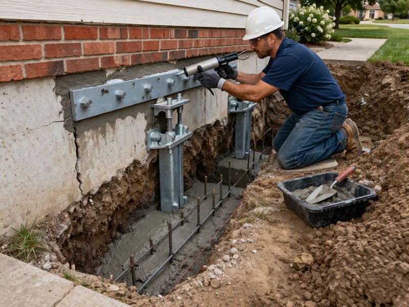 Foundation Structural Repair in Waxhaw, NC